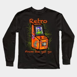 Retro gamer Long Sleeve T-Shirt